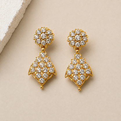 Panchaloha Gold Polished AD Stone jewelry