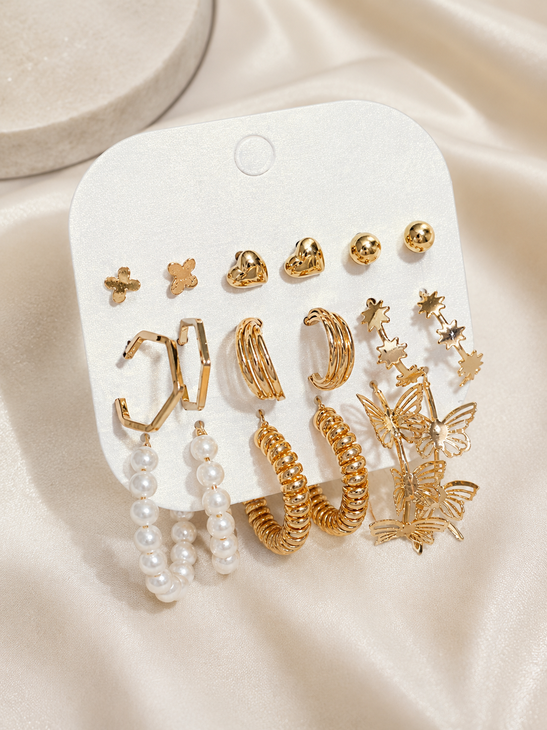 Butterfly Earrings Combo