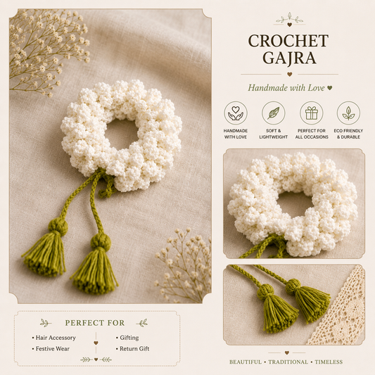 Crochet Gajra