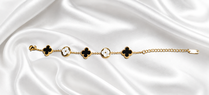 Classy Anti-Tarnish Gold-Plated Adjustable Charm Bracelet